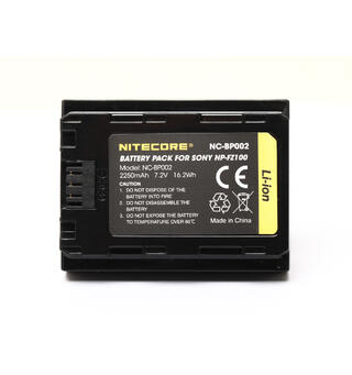 Nitecore NC-BP002 NP-FZ100 Sony NP-FZ100 alternatic