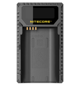 Nitecore ULSL Kamerabatterilader Lader for Leica BP-SCL4 batterier