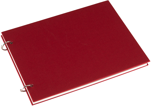 Bookbinders Design BookBinders Album 215x165mm Columbus Rose Red