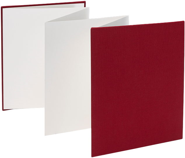 Bookbinders Design BookBinders Accordion photo 150x187mm Rose Red