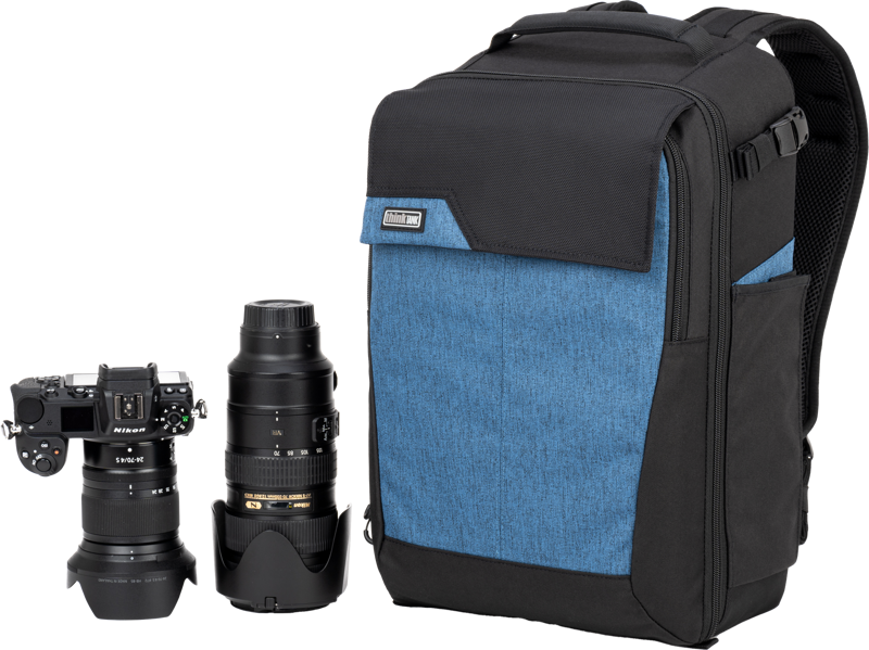 Think Tank Mirrorless Mover ryggsekk 18L Ryggsekk for speilløse kamera, blå