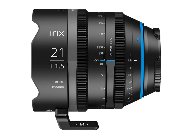 Irix Cine 21mm T1.5 for Canon EF Lysterk Cine Vidvinkel, 8K Ready