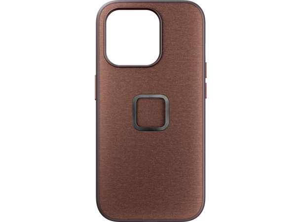 Peak Design Mobile Everyday Fabric Case iPhone 15 Pro Redwood