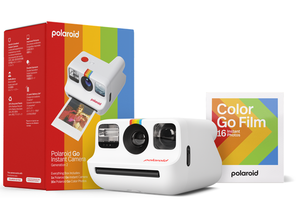 Polaroid Go Gen 2 E-box Hvit Kompakt og lett instantkamera