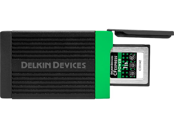 Delkin Cardreader CFexpress Aluminum Minnekortleser for C-express Type-B