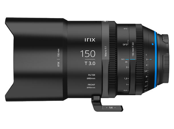 Irix Cine Macro 150mm T3.0 for Canon RF 1:1 Macro Cine lens til Fullformat