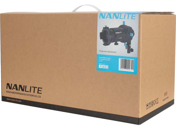 Nanlite Projection Attachment for FM Mount 19 for Nanlite Forza 60