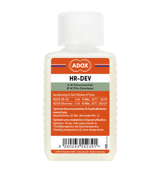 Adox HR-DEV 100 ml conc. Kurveoptimalisert fremkaller for HR-50