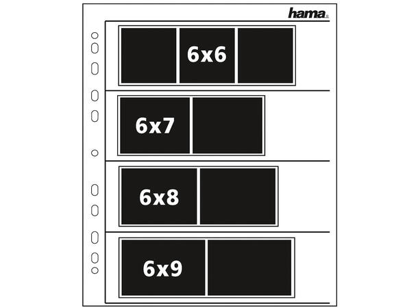 Hama Pergaminblad for 120 film, 25 ark Negativlommer for ringperm