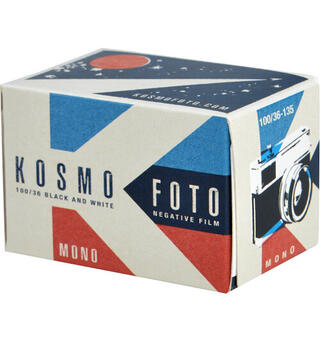 Kosmo Foto Mono 100 135-36 ISO 100, S/H-film, 36 eksp.