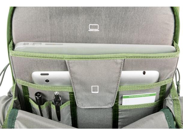 MindShift BackLight 18L Daypack Grønn Solid kombinasjonssekk for foto/dagstur