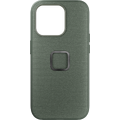 Peak Design Mobile Everyday Fabric Case iPhone 15 Pro - Sage v2