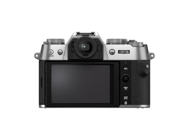 Fujifilm X-T50 Kamerahus Sølv Bakbelyst 40.2 megapixel X-Trans