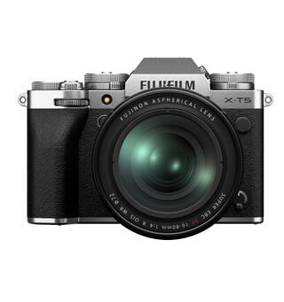 Fujifilm X-T5 Kit m/16-80mm f/4 R Sølv Værtettet, IBIS, 6K, 40Mp