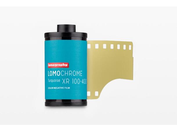 Lomography LomoChrome Turquoise 135-36 XR 100-400, Negativ fargefilm, 2021 ver.