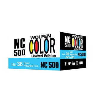 Orwo Wolfen NC500 Color 135-36 ISO 400, Negativ fargefilm
