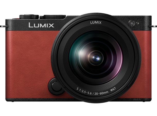 Panasonic Lumix S9 kit 20-60mm f/3.5-5.6 24,2 Mp, Fullformat, Crimson red