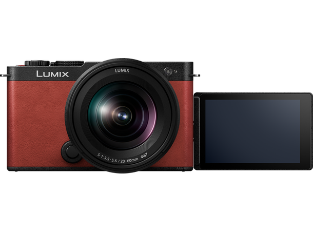 Panasonic Lumix S9 kit 20-60mm f/3.5-5.6 24,2 Mp, Fullformat, Crimson red