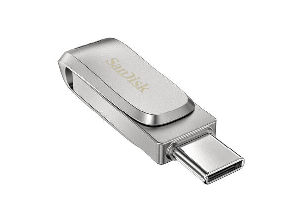 SANDISK USB Dual Drive Luxe 64 GB USB Type-C og Type-A, Minnepenn, 150MB/s