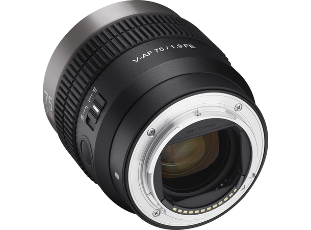 Samyang V-AF 75mm T1.9 Sony FE Tele videoobjektiv med Autofokus