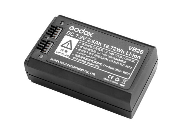 Godox VB26 batteri for V1 Opp til 480 bilder på full styrke