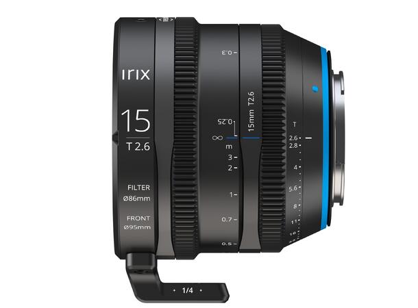 Irix Cine 15mm T2.6 for Sony E Værtett Cine Vidvinkel, 8K Ready