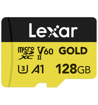 Lexar Gold microSDXC UHS-II 128 GB UHS-II/C10/A1/U3 R280/W100 (60)