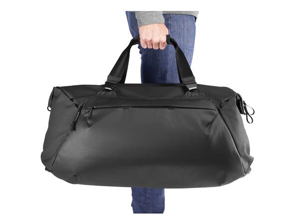 Peak Design Travel Duffel 65L Black Stor duffelbag m/ praktiske løsninger
