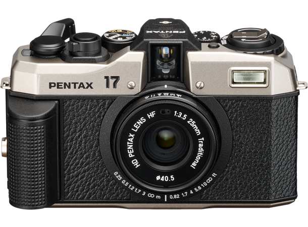 Pentax 17 Dark silver kamera Analogt halvformatkamera