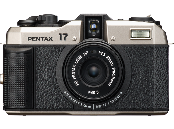 Pentax 17 Dark silver kamera Analogt halvformatkamera