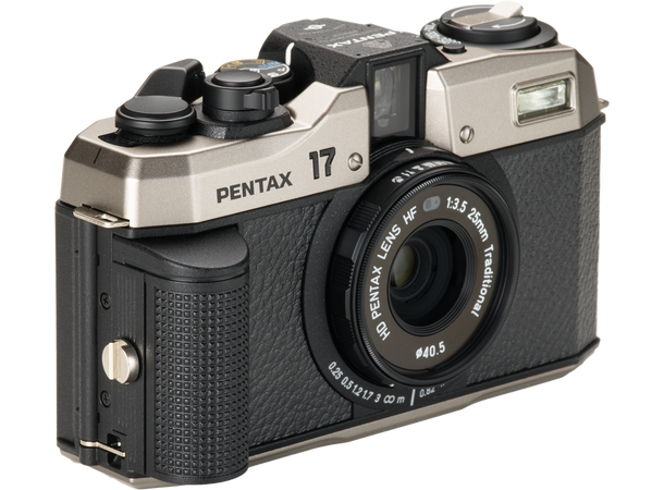 Pentax 17 Dark silver kamera Analogt halvformatkamera