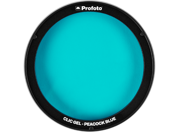 Profoto Clic Gel Peacock Blue Fargefilter til A-serien