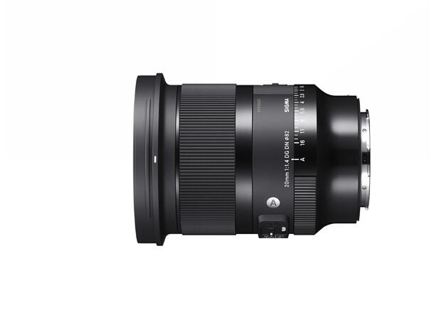 SIGMA 20mm F1.4 DG DN Art Sony E Objektiv for astrofotografering