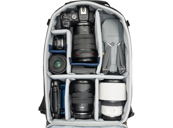 Think Tank Mirrorless Mover ryggsekk 18L Ryggsekk for speilløse kamera, blå