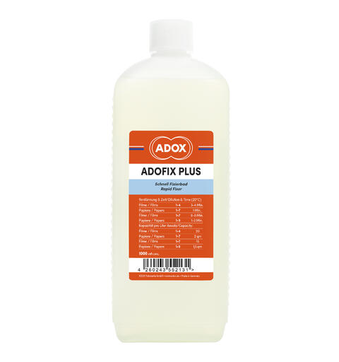 Adox Adofix Plus Fixer 1000 ml conc. Fiks til film, blad og papirfremkalling