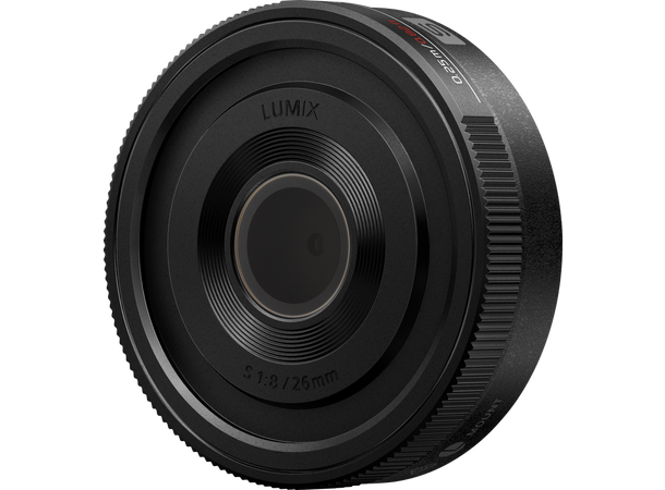 Panasonic Lumix S 26mm f/8 Ultrakompakt vidvinkel med høy kvalitet