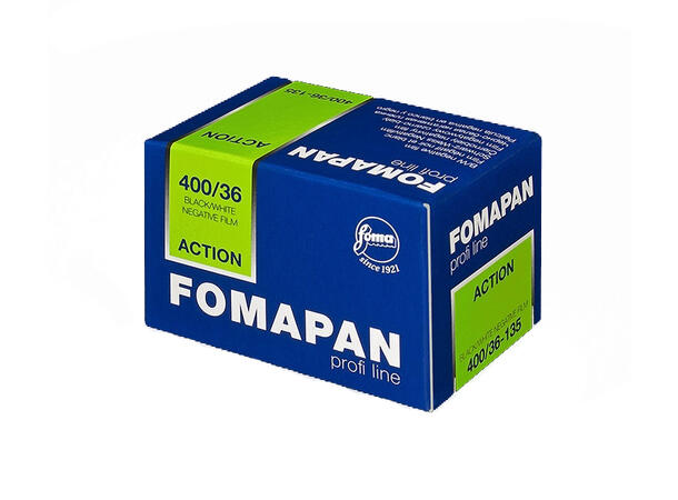 Foma Fomapan 400 135-36 ISO 400, S/H-film, 36 eksp.