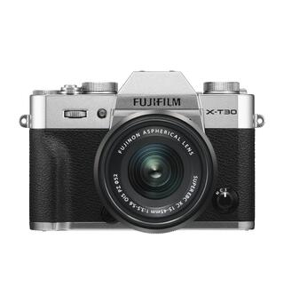 Fujifilm X-T30 II m/15-45mm Sølv Kompakt systemkamera med høy kvalitet