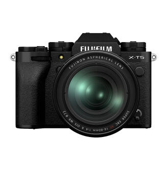 Fujifilm X-T5 Kit m/16-80mm f/4 R Sort Værtettet, IBIS, 6K, 40Mp