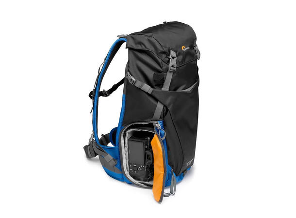 Lowepro PhotoSport BP 24L AW III Ryggsekk, blå, ekstra lett. 24l.