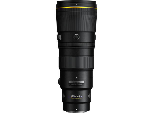 Nikon Z 600mm f/6.3 VR S Lettvekts stortele for Z-kamera.