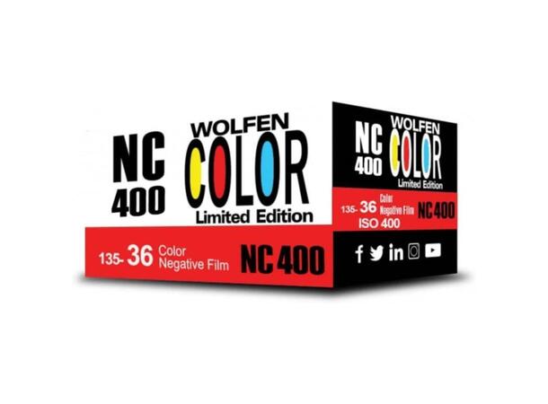 Orwo Wolfen NC400 Color 135-36 ISO 400, Negativ fargefilm