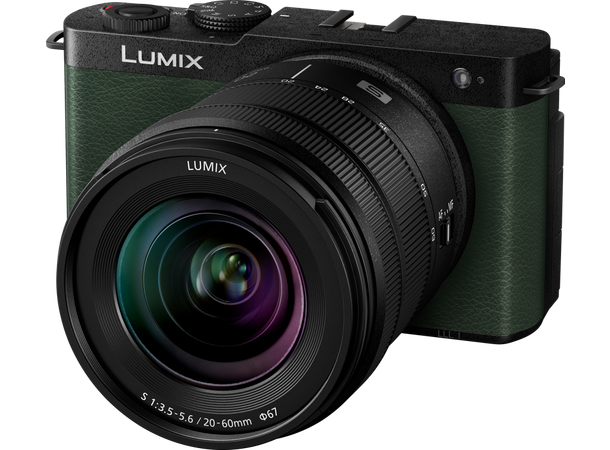 Panasonic Lumix S9 kit 20-60mm f/3.5-5.6 24,2 Mp, Fullformat, Dark Olive