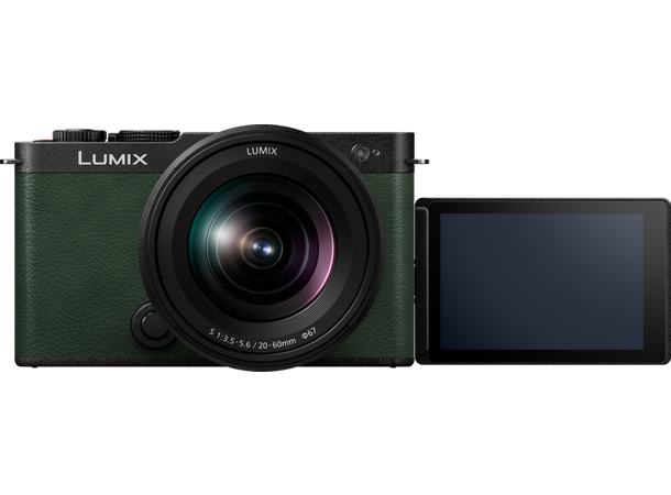 Panasonic Lumix S9 kit 20-60mm f/3.5-5.6 24,2 Mp, Fullformat, Dark Olive