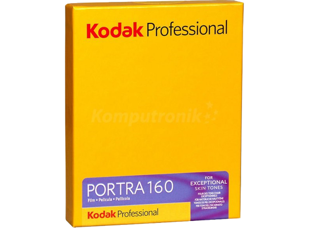 Kodak Portra 160 8x10 Pakke med 10 stk 8x10 ark bladfilm