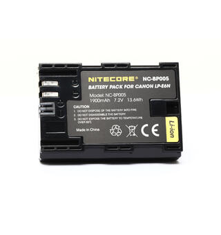 Nitecore NC-BP005 LP-E6N Canon LP-E6N alternativ