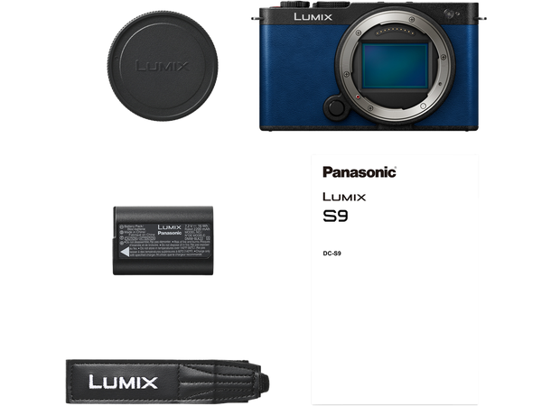 Panasonic Lumix S9 kamerahus Night blue 24,2 MP, Fullformat