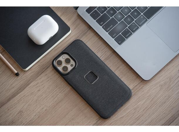 Peak Design Mobile Everyday Fabric Case iPhone 14 Pro Charcoal