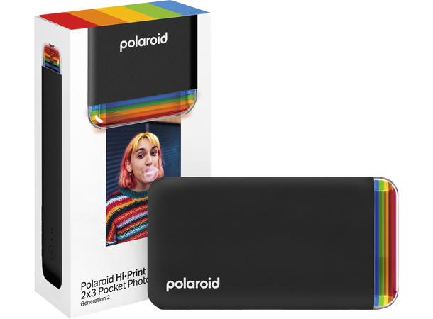 Polaroid Hi-Print Gen 2, Sort Skriv ut dine mobilbilder