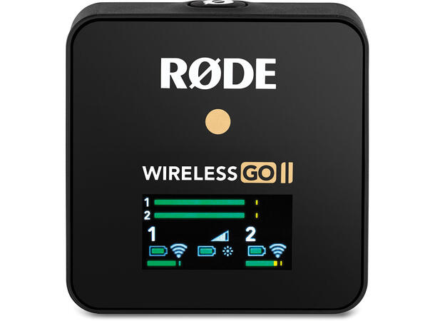 Røde Wireless GO II Single Med innebygd mikrofon